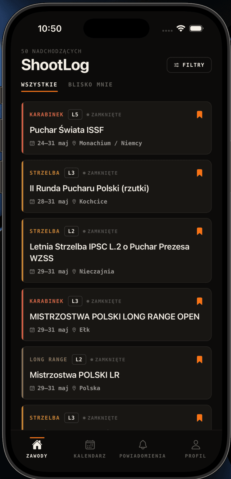 ShootLog screenshot 1